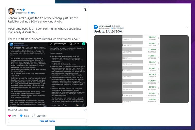 Reddit overemployed sub. 