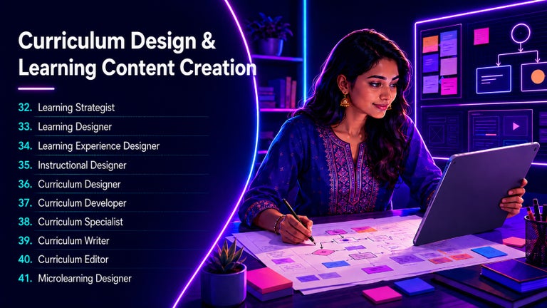 Curriculum Design & Learning Content Creation