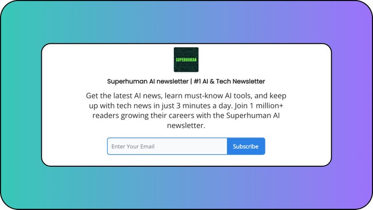 Newsletter #5: Superhuman subscription page.