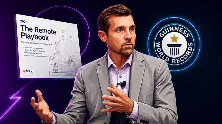 Darren Murph Guinness World Record holder and writer of The Remote Playbook for GitLab. 