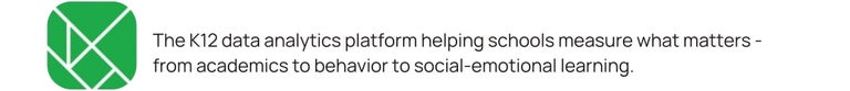 The K12 data analytics platform helping schools measure what matters - from academics to behavior to social-emotional learning.