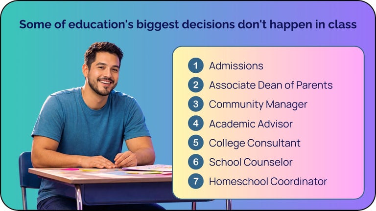 Admissions, Student Success & Family Engagement