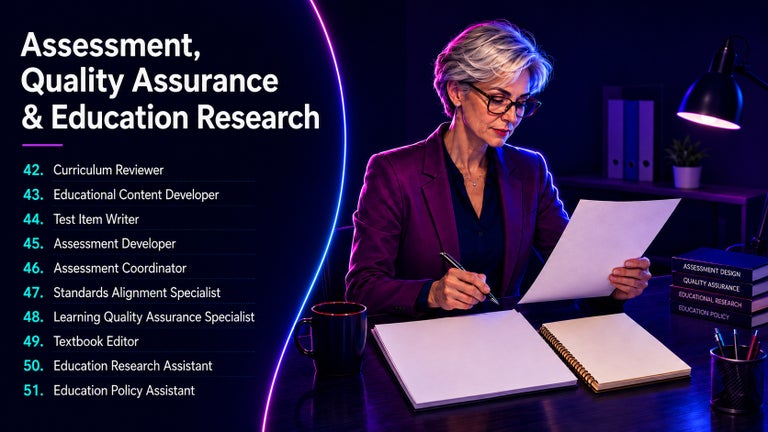 Assessment, Quality Assurance & Education Research