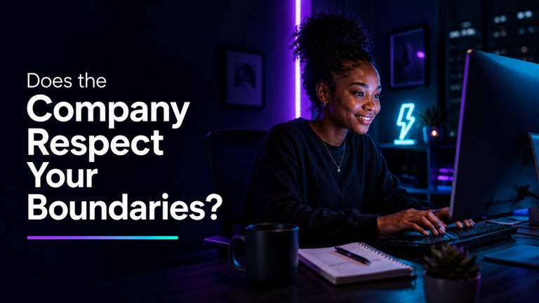 Does the company respect your boundaries - Q1 of unpaid work rules.