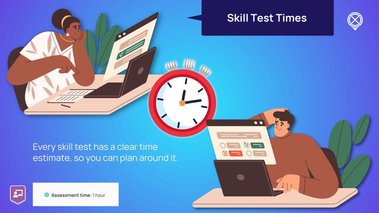 Skill test times and time limits on Crossover. 