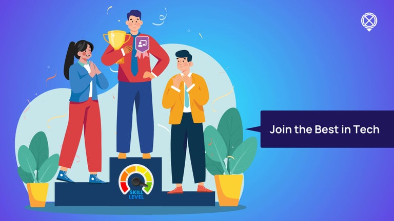 On Crossover applicants complete skill assessments to join the best teams in tech. 