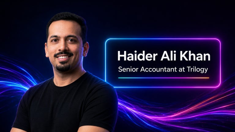 Haider Ali Khan - Senior Accountant at Trilogy