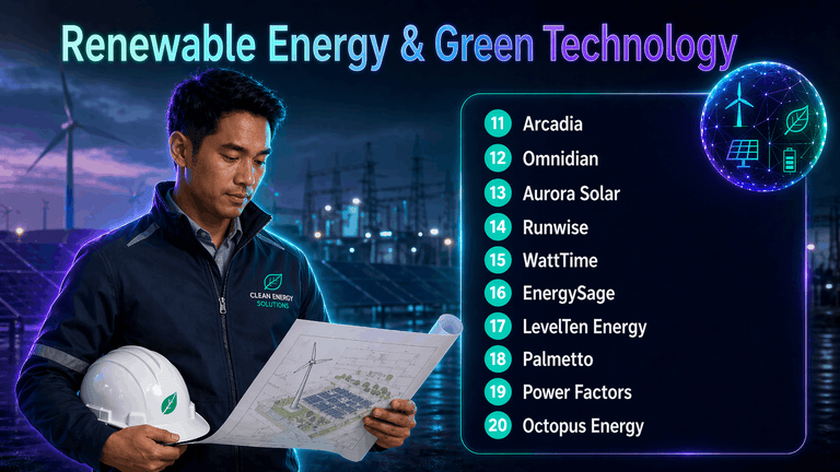 Renewable Energy & Green Technology