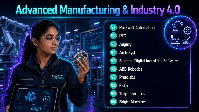 Advanced Manufacturing & Industry 4.0