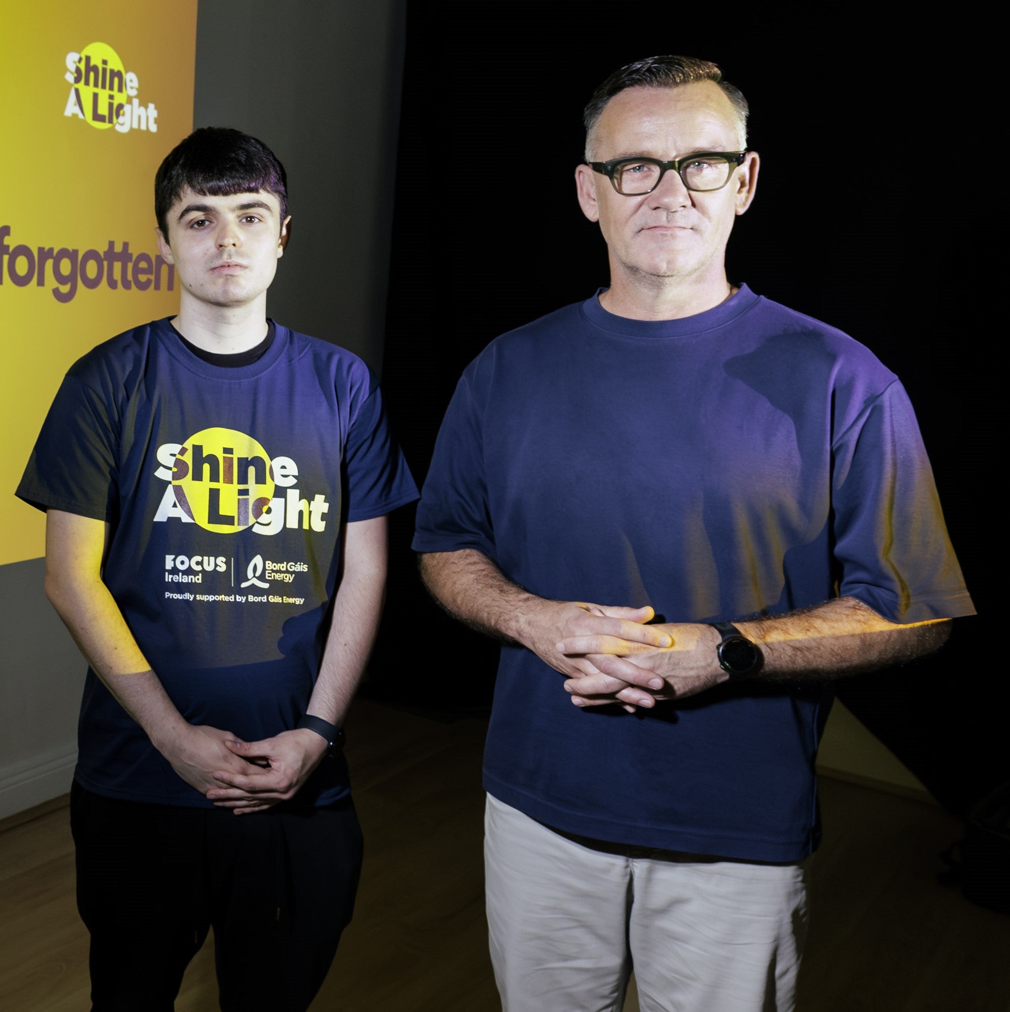 Brendan Courtney supporting Shine a Light night