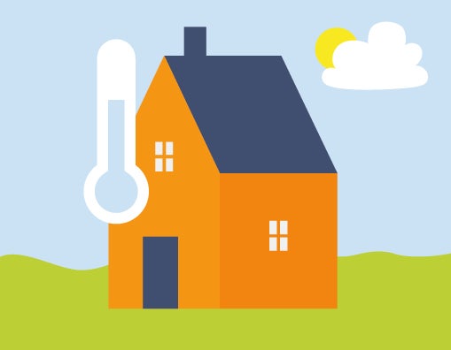 Thermostat and house