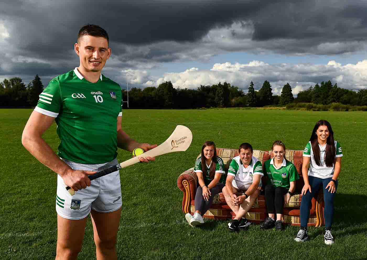 Gearóid Hegarty and the Limerick GAAGAABox family.