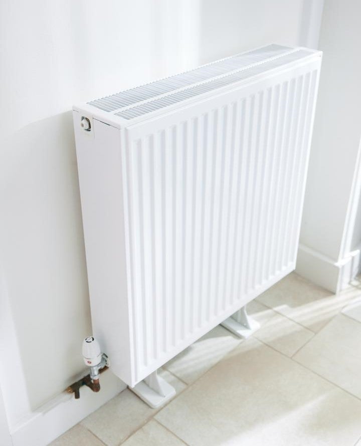 white radiator