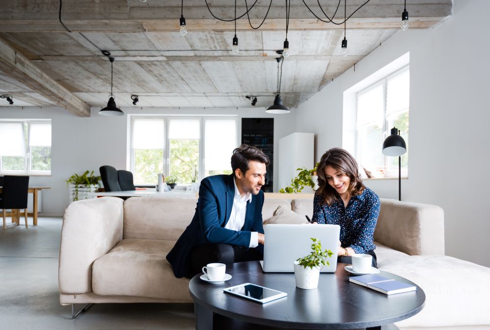 Business people in office