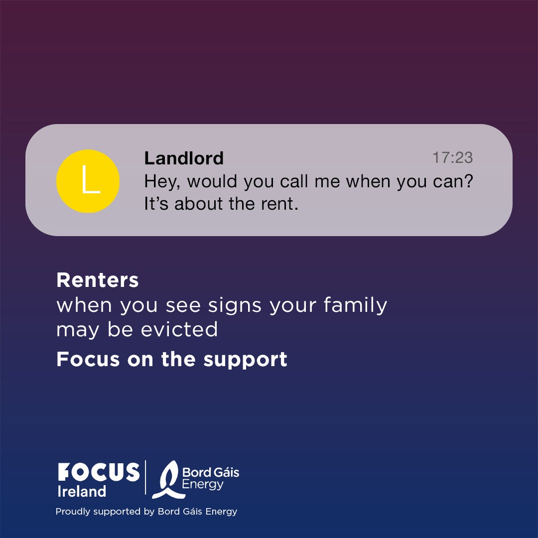 Focus ireland text message
