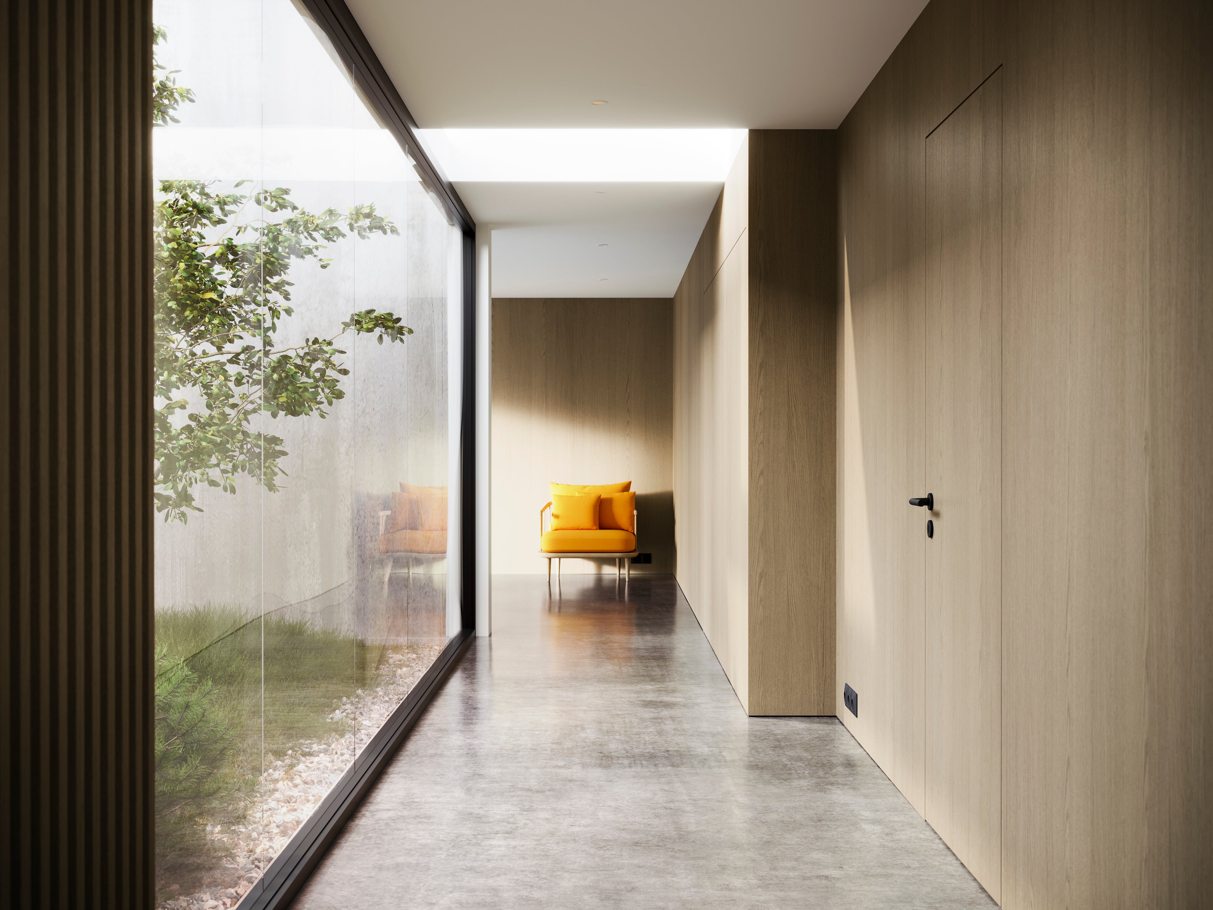 Shinnoki-Prefinished Panels for Architects and Carpenters