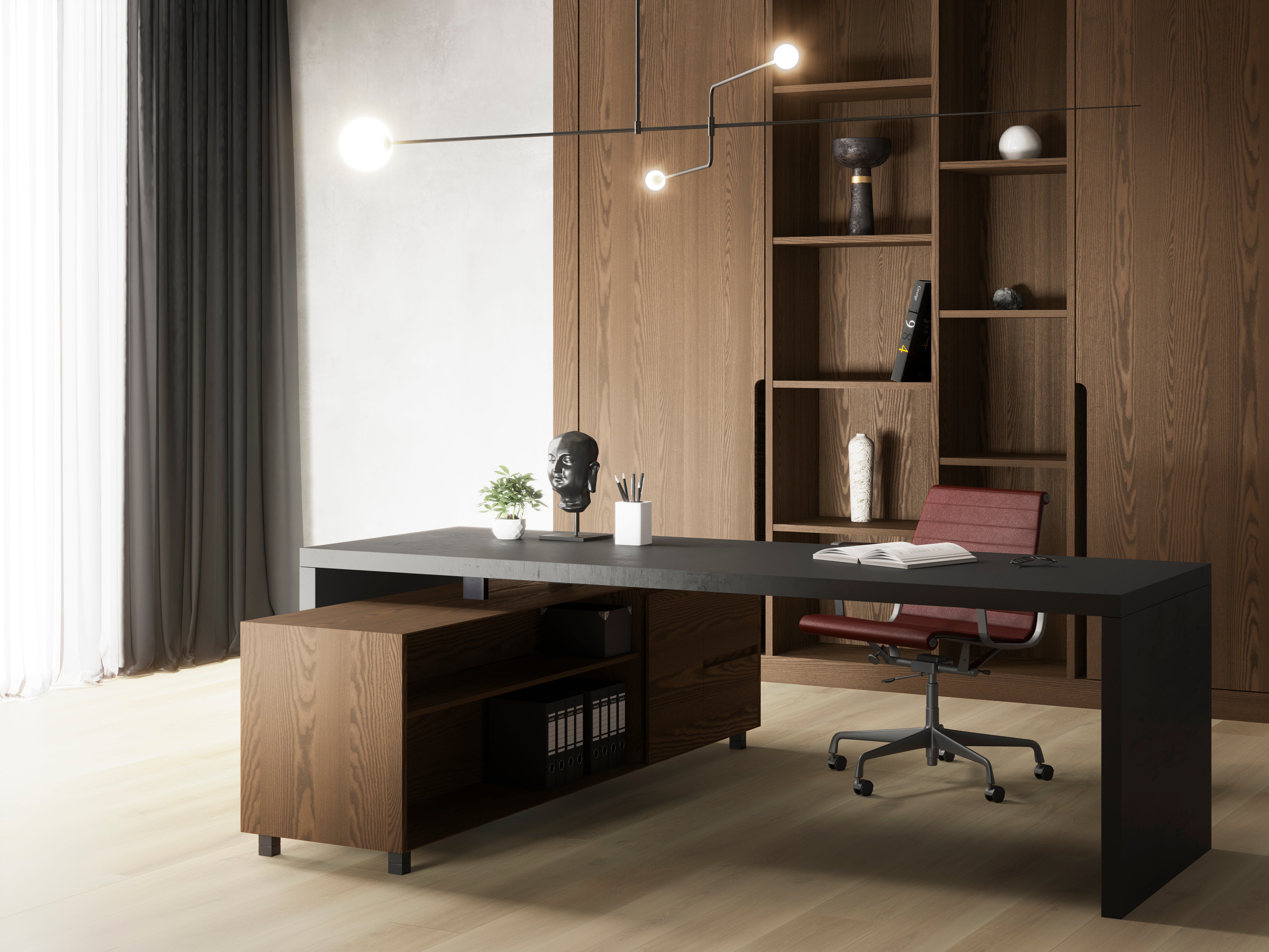 Astrata Slats: Wood Touch for Versatile Interior Design