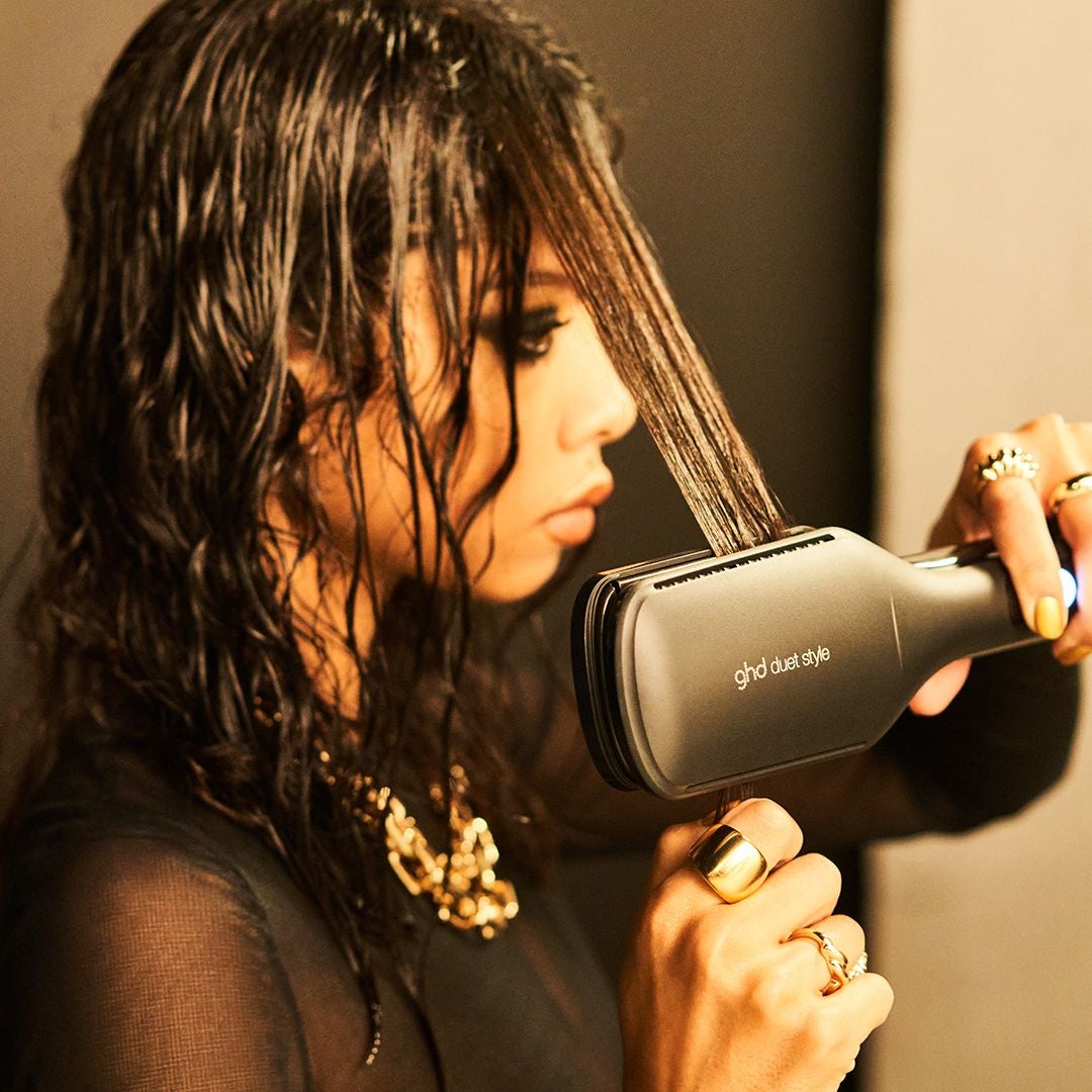 Ghd wet to top dry hair straightener