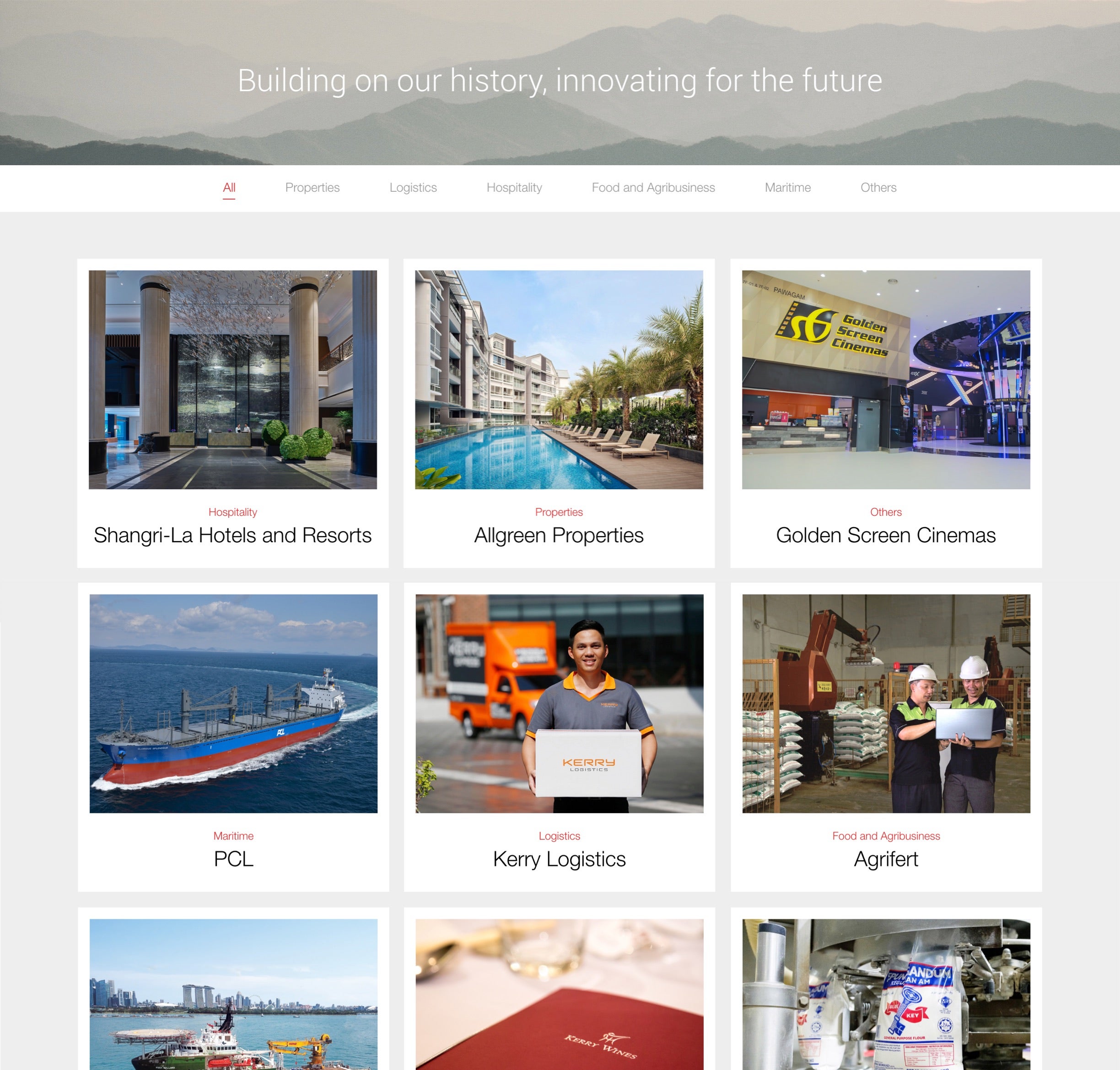 Hong Kong Web Design - The Kuok Group | Flips