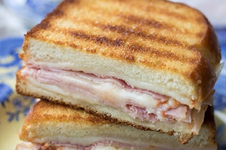 Grilled Cheese Ham Sandwich