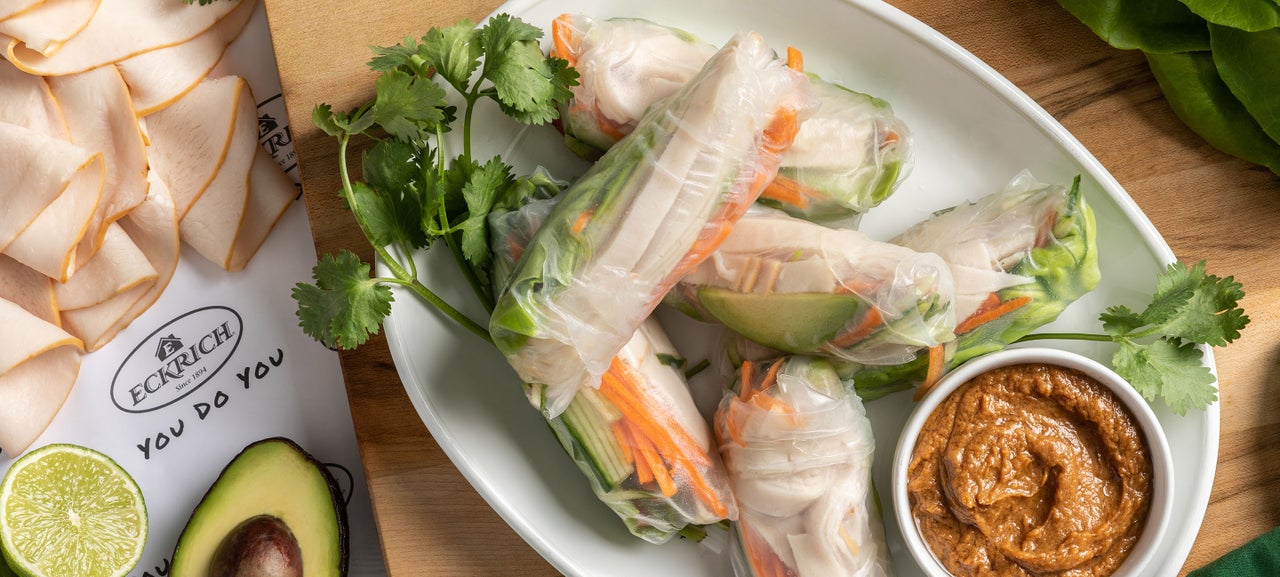 Turkey Summer Rolls | Eckrich