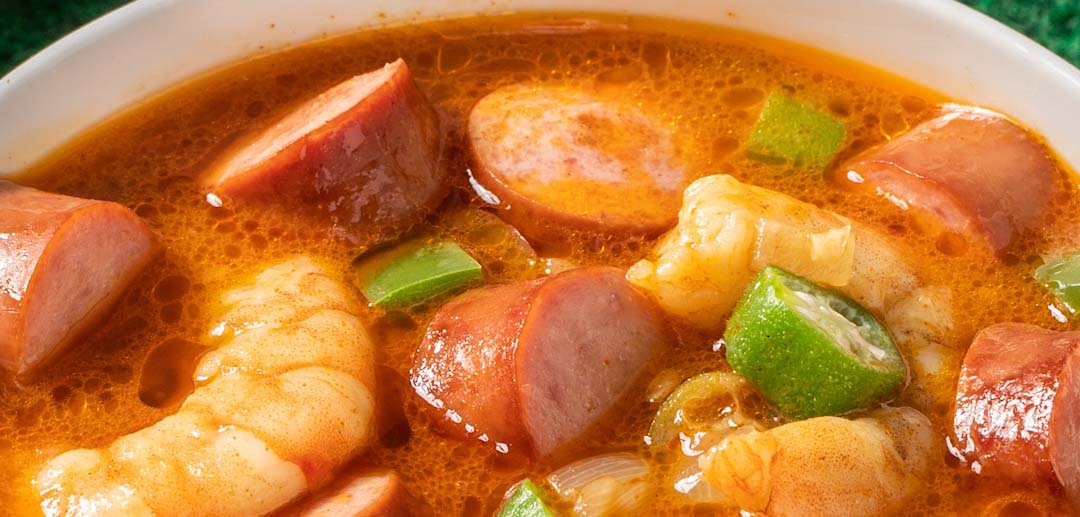 No-Fumble Slow Cooker Gumbo | Eckrich