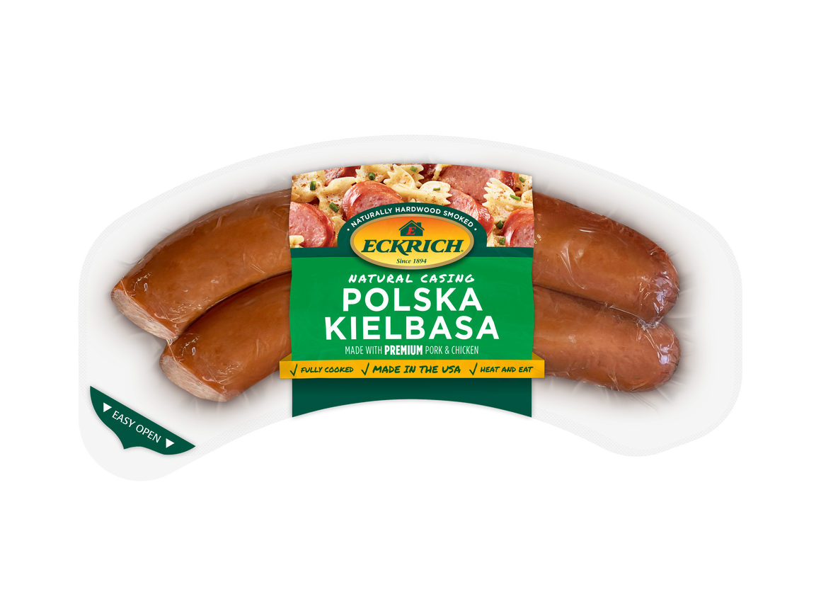 Polska Kielbasa Sausage Beef Eckrich Sausage Polska Kielbasa