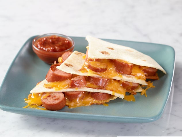 Cheesy Smoked Sausage Quesadilla | Eckrich