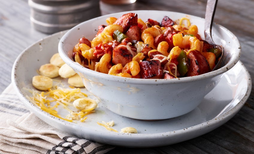 Veggie Smoked Sausage Stir-Fry | Eckrich