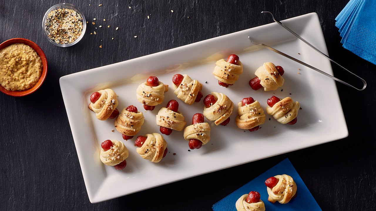 Everything Bagel Pigs in a Blanket Eckrich