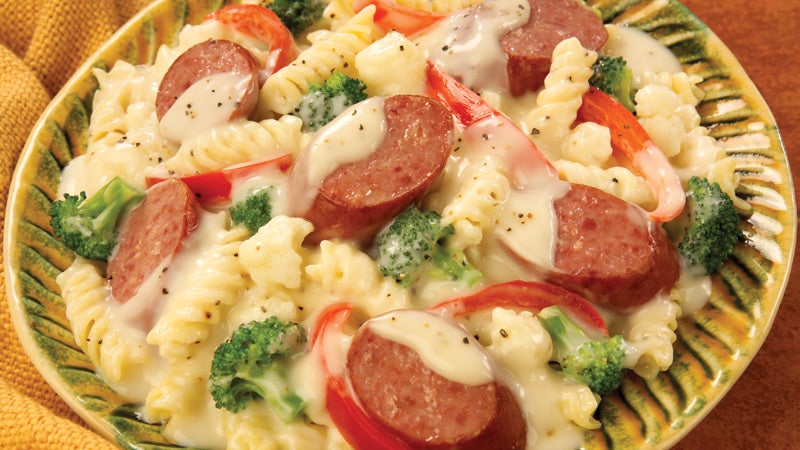 Smoked Sausage Alfredo | Eckrich