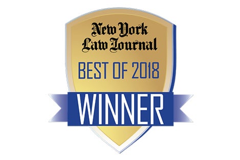 JND Legal Administration Named #1 Claims Administrator in 2018 New York Law Journal Best of Survey