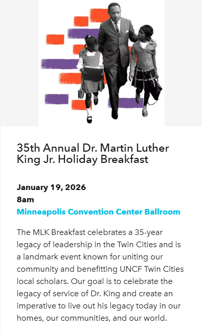January 2026: Celebrating Dr. Martin Luther King Jr.