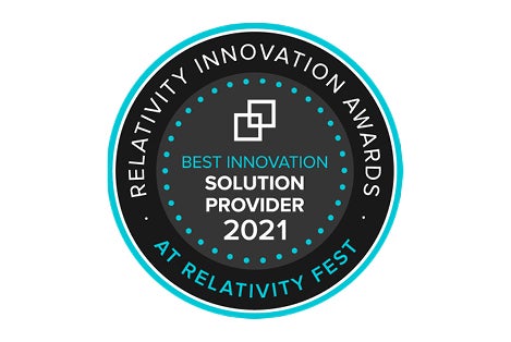 JND eDiscovery Wins Relativity Fest 2021 ‘Best Innovation – Solution Provider’ Award
