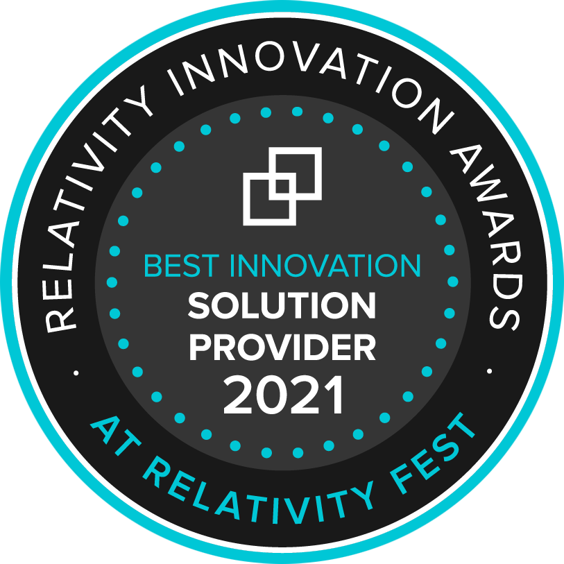 JND eDiscovery Wins Relativity Fest 2021 ‘Best Innovation – Solution Provider’ Award
