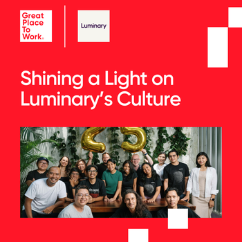 A photo of the Luminary team