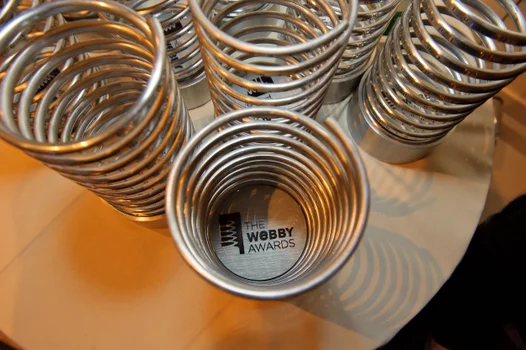 Webby awards trophies