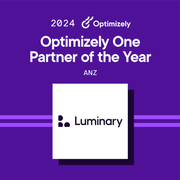 Picture of the Optimizely One Solution partner of the year logo