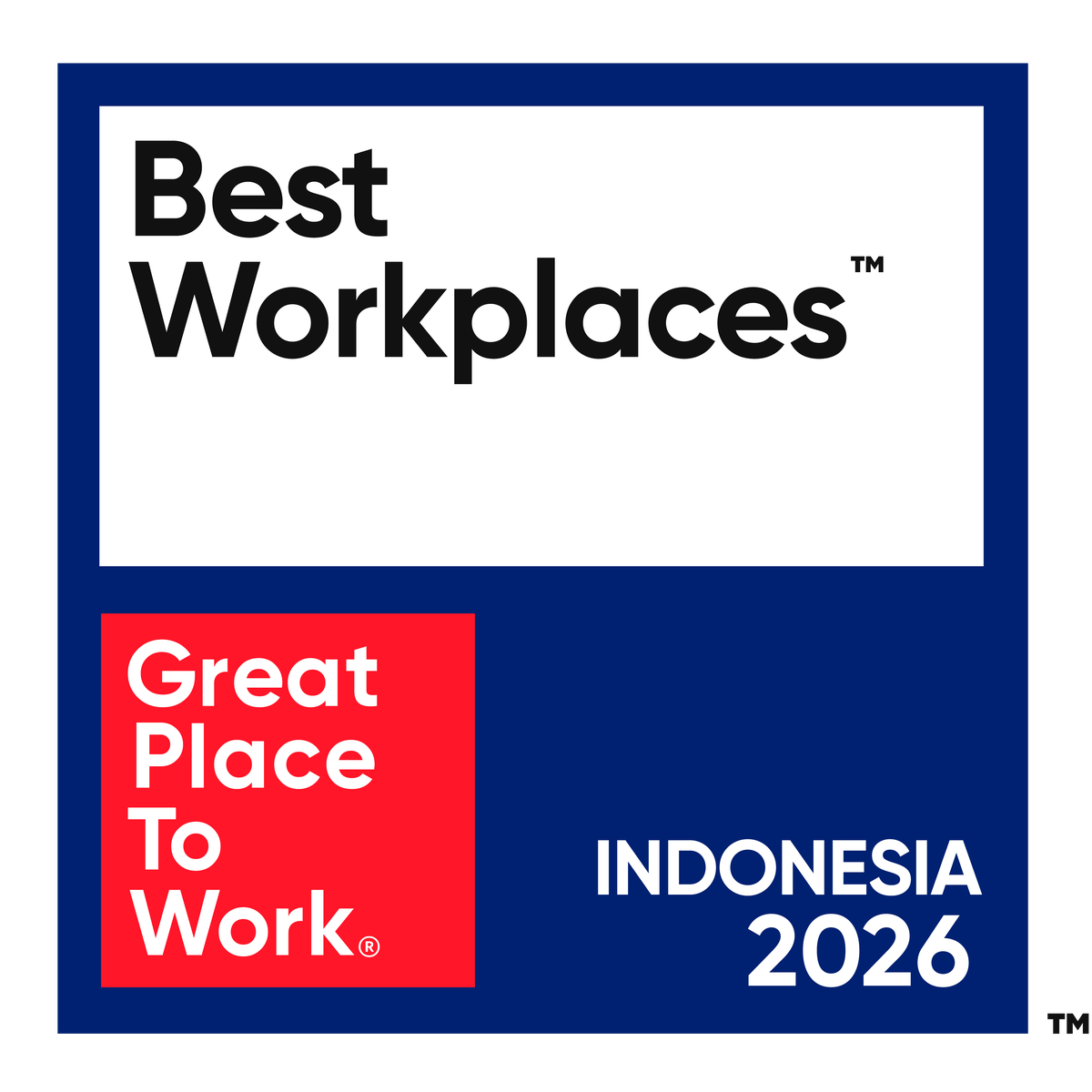 Best Workplaces in Indonesia badge