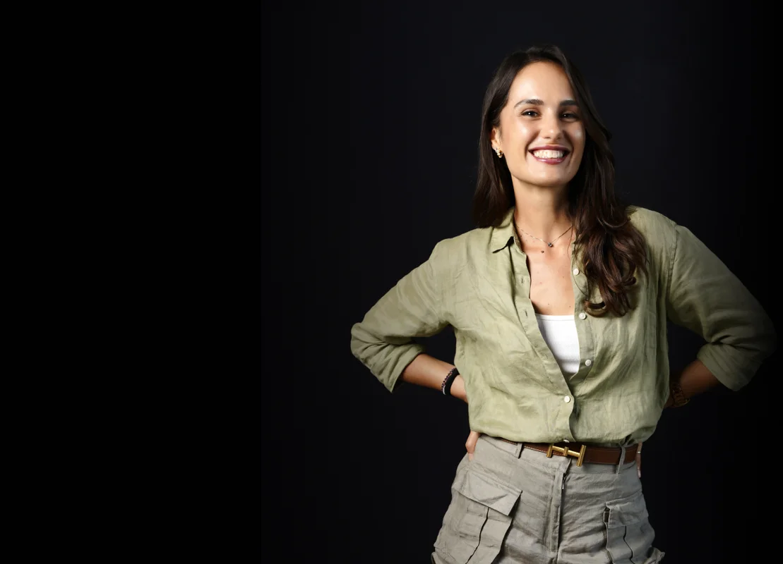 Picture of Martina against a black background