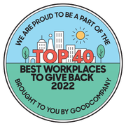 2022 Best Workplaces to Give Back logo