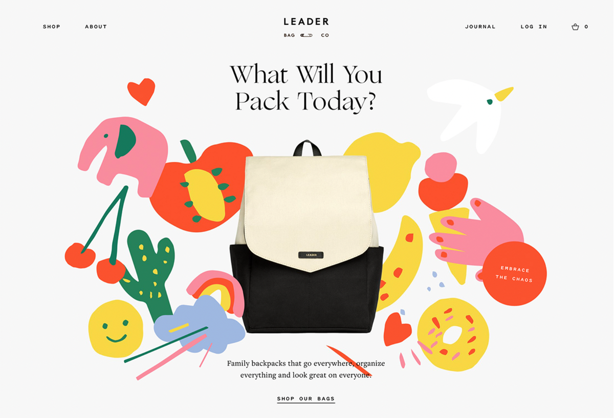 Serif design example - image