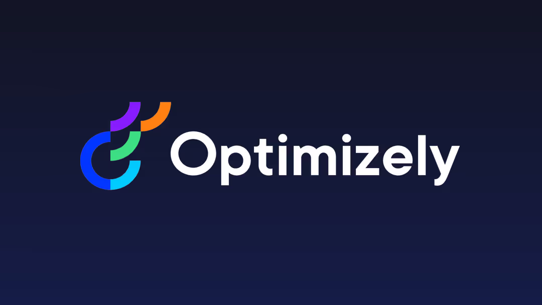 Optimizely on black background