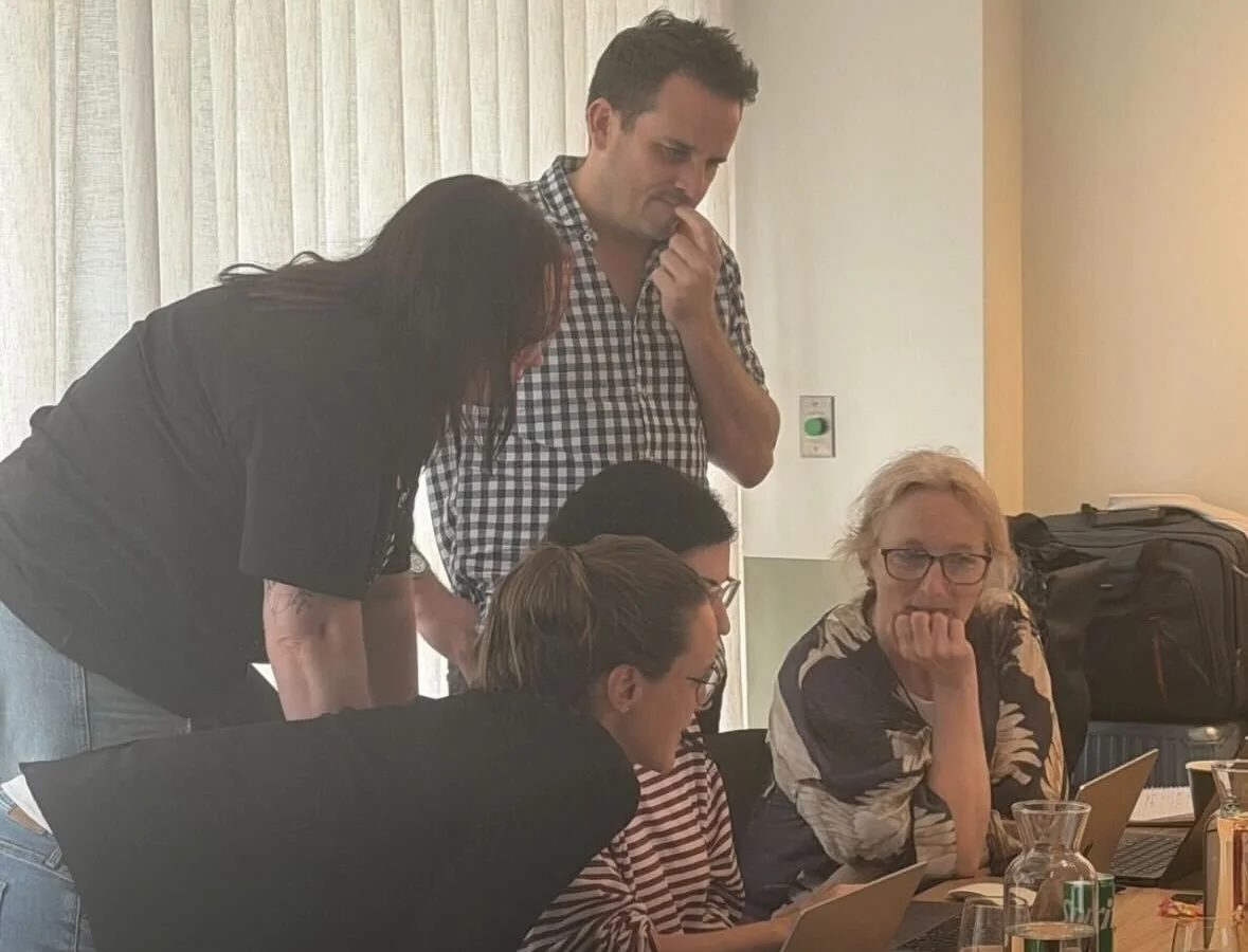 Our team at the Opal training