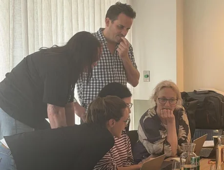 Our team at the Opal training