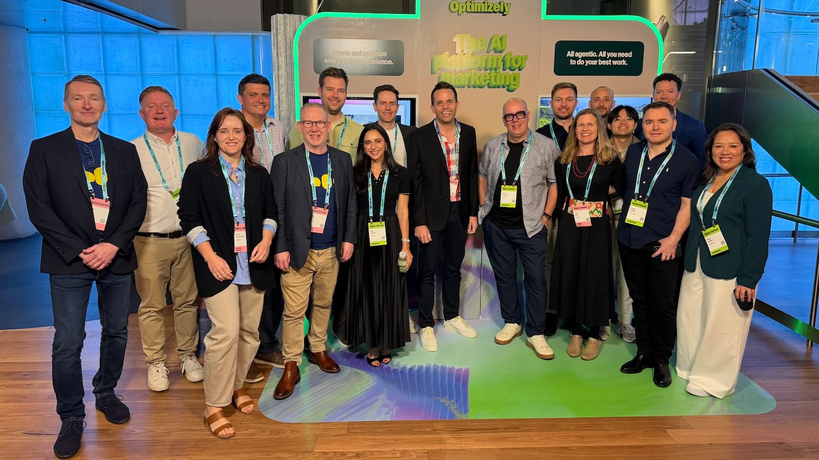 Optimizely and Luminary teams at the Opti Digital Summit 2026
