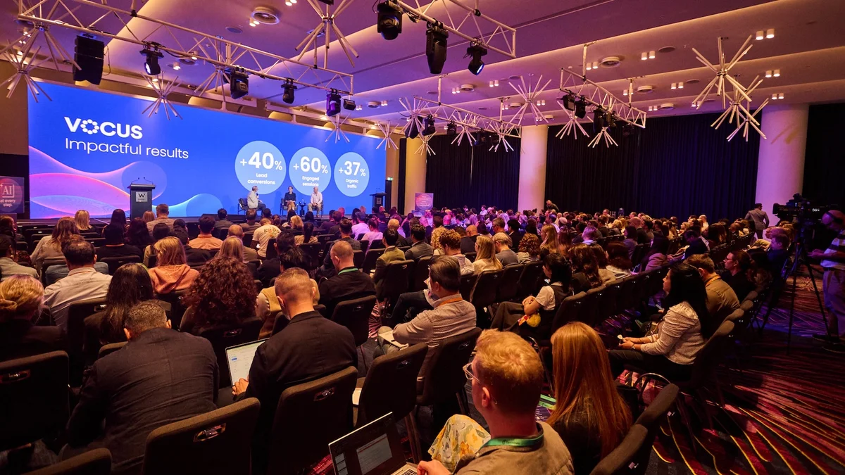 Optimizely Digital Summit presentation with Vocus