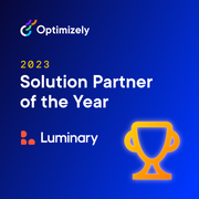 Optimizely Solution Partner of the Year logo 2023