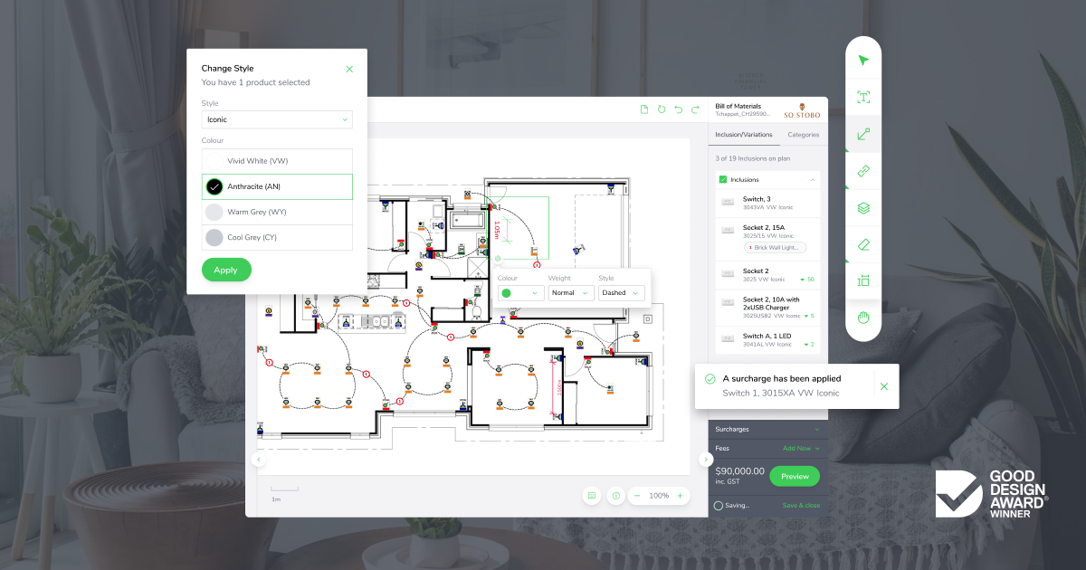 Clipsal app receives prestigious design award — Luminary