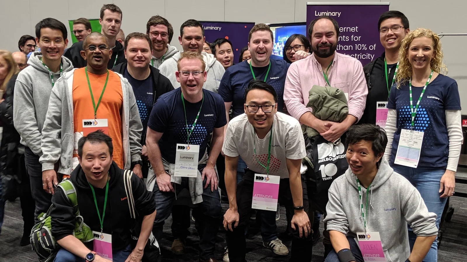 Luminary team at DDD